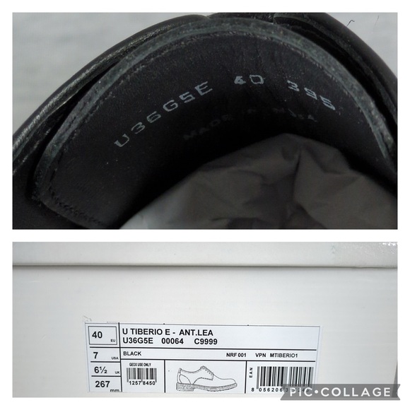 3x 👯♀️Host Pick⚡️Geox Tiberia Man Leather Shoes - Picture 15 of 15